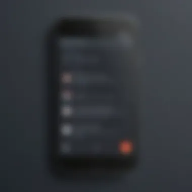 Instant Text Message Alert Smartphone showing text message notification