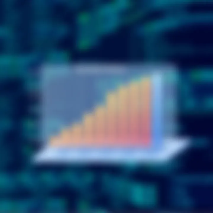 Graph showcasing data utilization efficiency