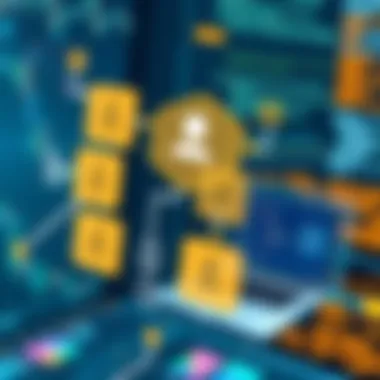 Graphical representation of supplier relationships