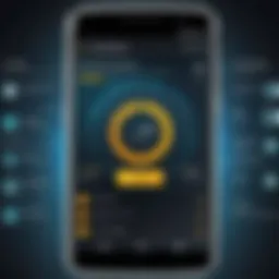 Overview of Symantec Endpoint Protection interface on Android