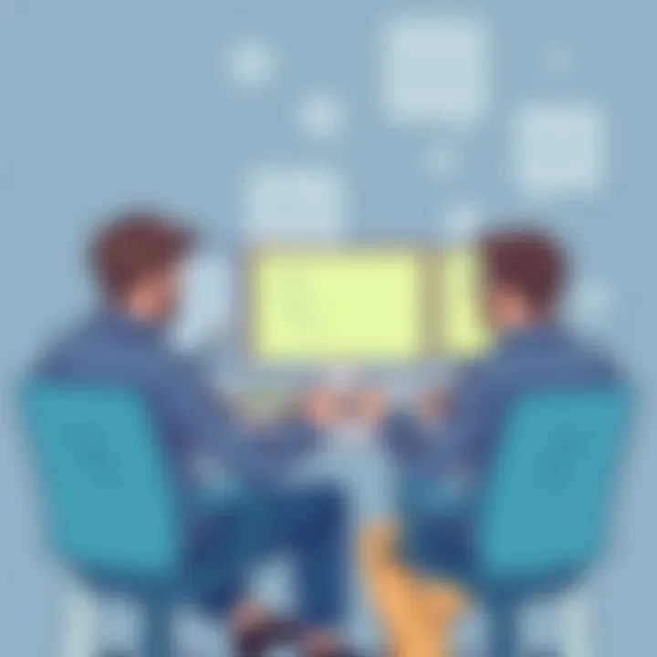 Team collaboration using performance management tools