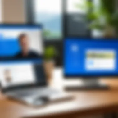 TeamViewer Mobile Interface Mobile interface of TeamViewer showcasing remote access features
