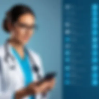 Comparison chart of telehealth services and traditional healthcare