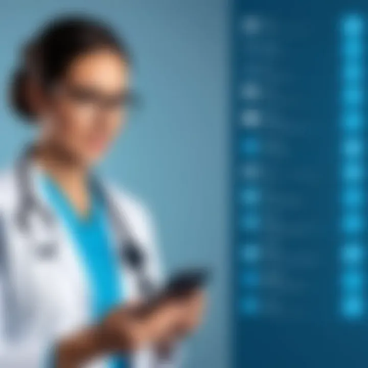 Comparison chart of telehealth services and traditional healthcare