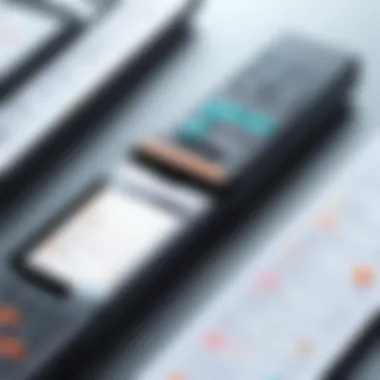 Illustration depicting the critical features of a ticketing system