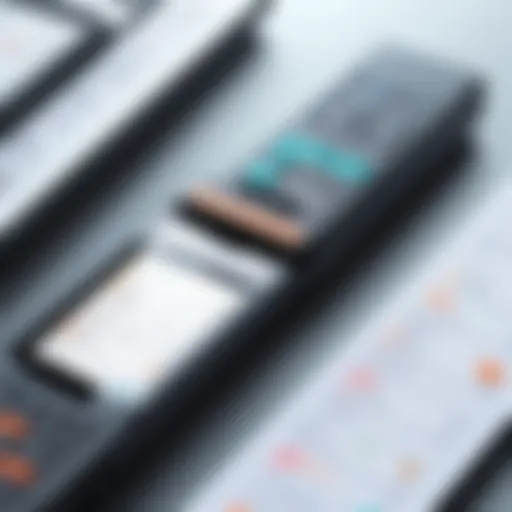Illustration depicting the critical features of a ticketing system