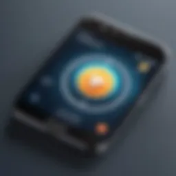 An engaging mobile app interface displaying push notification settings.
