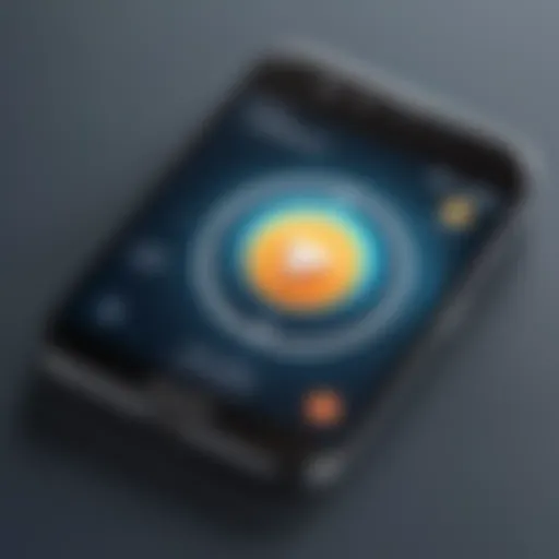 An engaging mobile app interface displaying push notification settings.