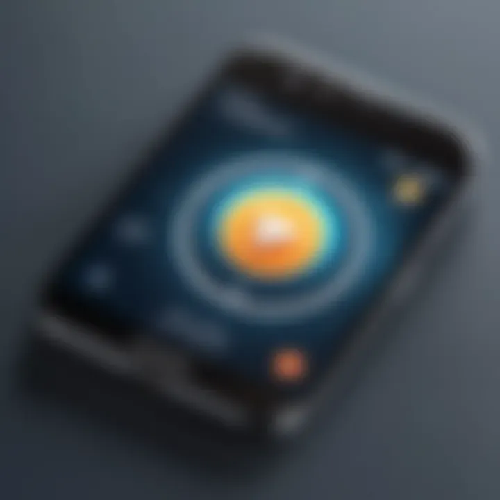 An engaging mobile app interface displaying push notification settings.