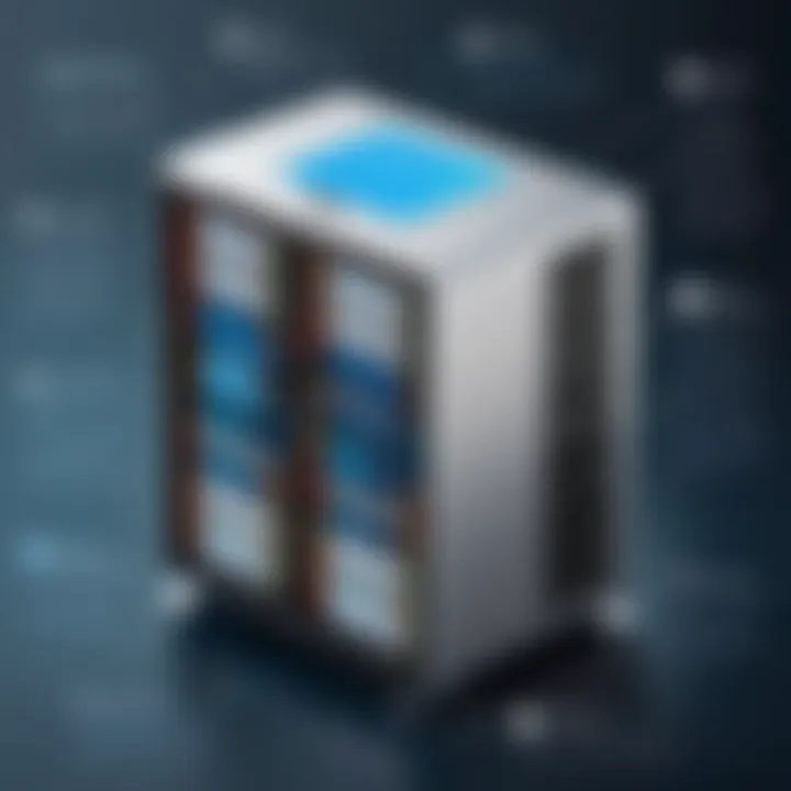 Infographic showing factors to consider when choosing a backup solution