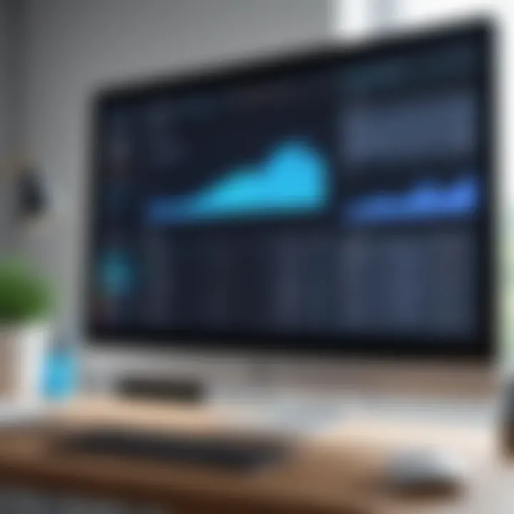 A computer screen displaying a detailed project budget