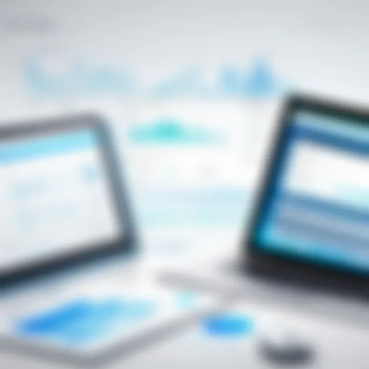 Conceptual visualization of payroll systems integration