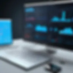 Graphical representation of SPSS interface showcasing various analytical tools.