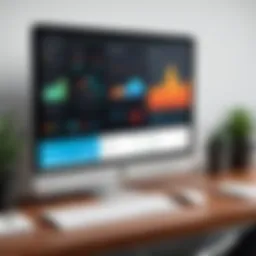 Visual representation of ClickFunnels dashboard showcasing sales funnel creation tools