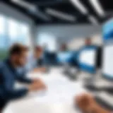 Autodesk Contractors Collaborating on Project Design