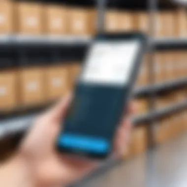 Mobile App Functionality for On-the-Go Inventory Control Example of Toast POS mobile application managing inventory