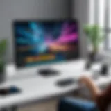 Dynamic live streaming interface showcasing Wix capabilities