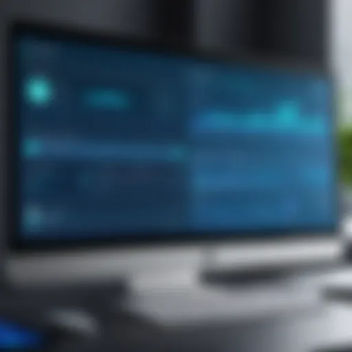 User interface of a workforce management login system