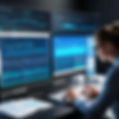 Transforming Data into Actionable Insights Illustration of data transformation into insights